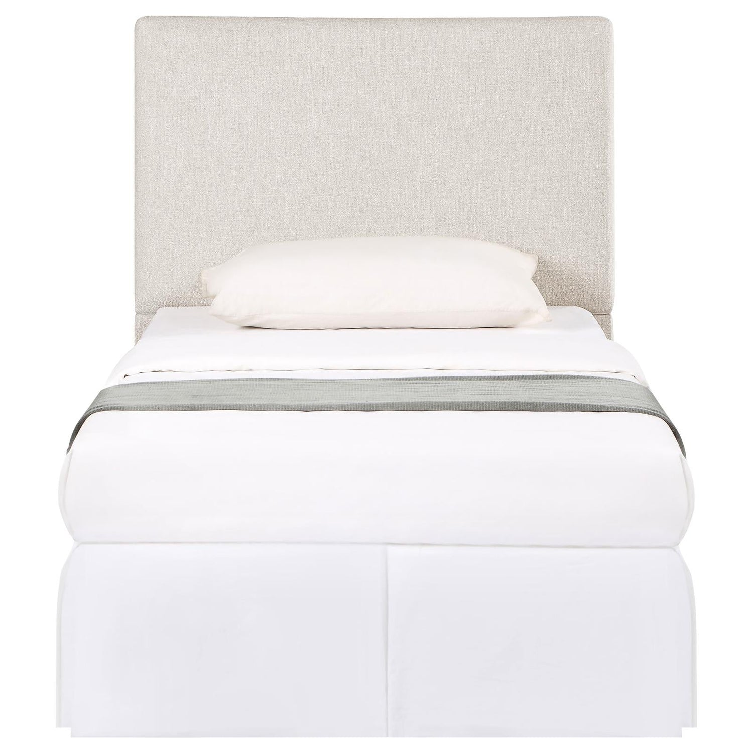 Izzy Upholstered Headboard Sand - 315980T - Bien Home Furniture &amp; Electronics