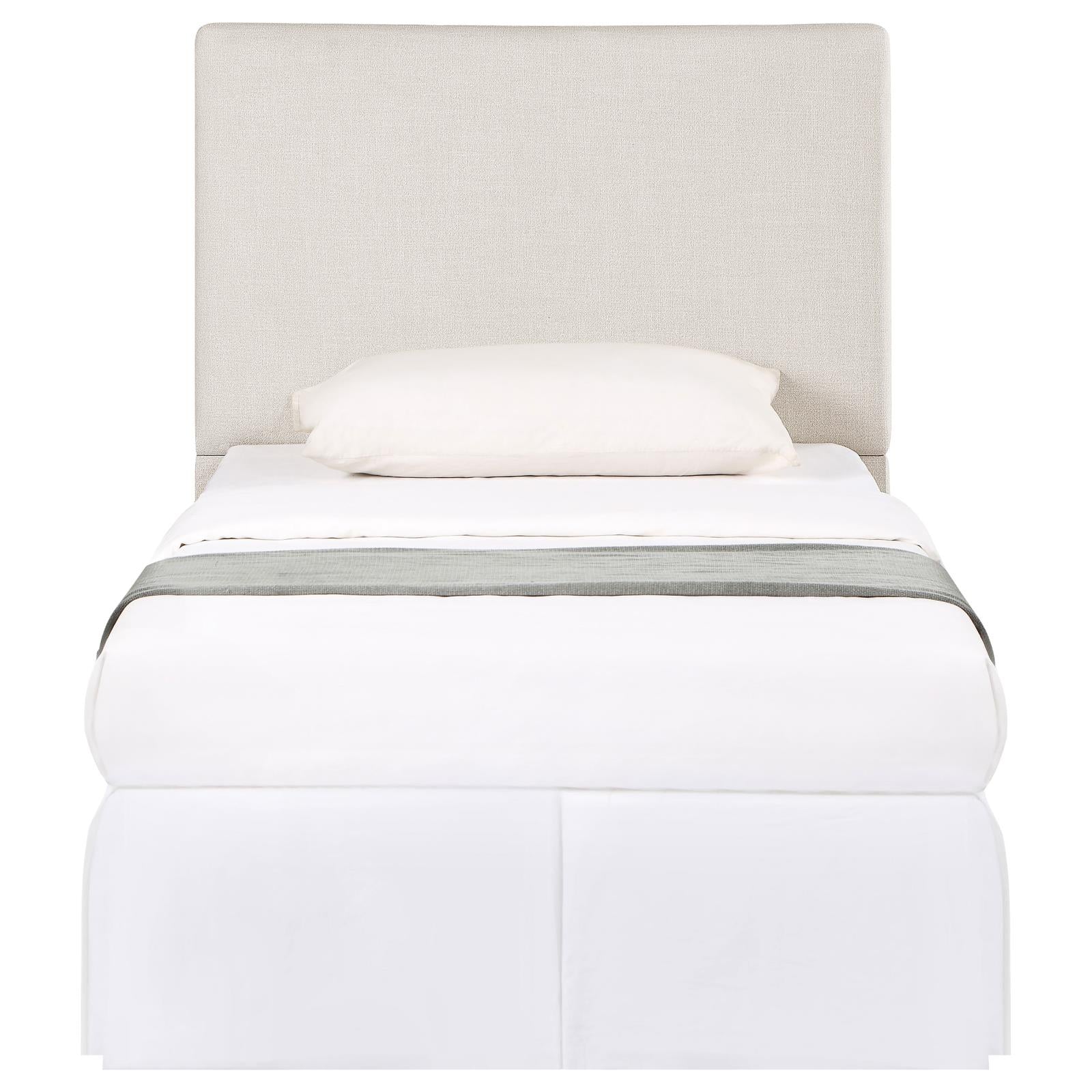 Izzy Upholstered Headboard Sand - 315980T - Bien Home Furniture &amp; Electronics