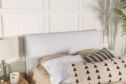 Izzy Upholstered Headboard Sand - 315985K - Bien Home Furniture &amp; Electronics
