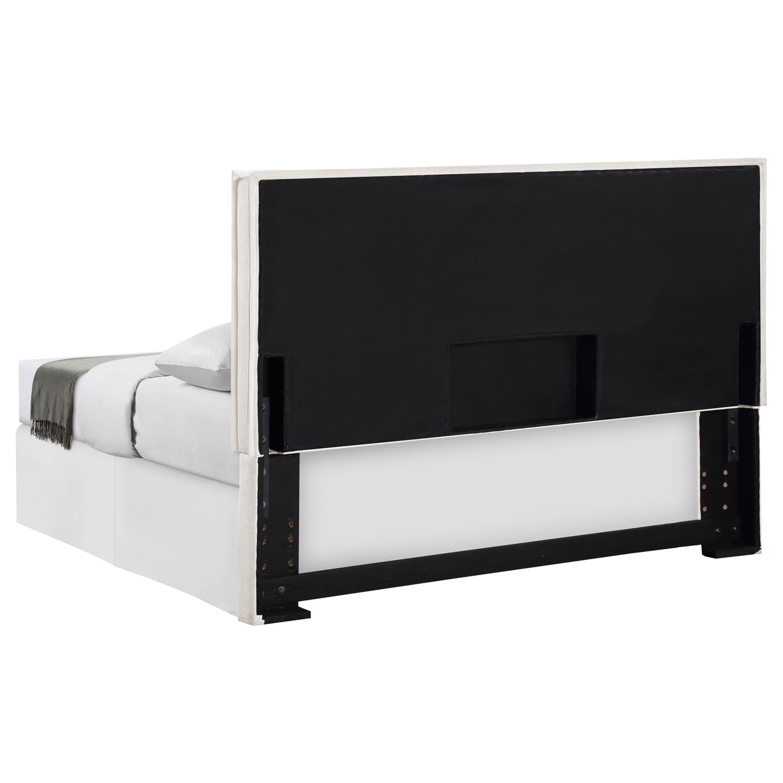 Izzy Upholstered Headboard Sand - 315985K - Bien Home Furniture &amp; Electronics