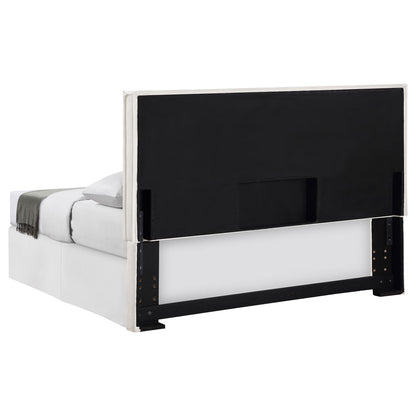 Izzy Upholstered Headboard Sand - 315985K - Bien Home Furniture &amp; Electronics