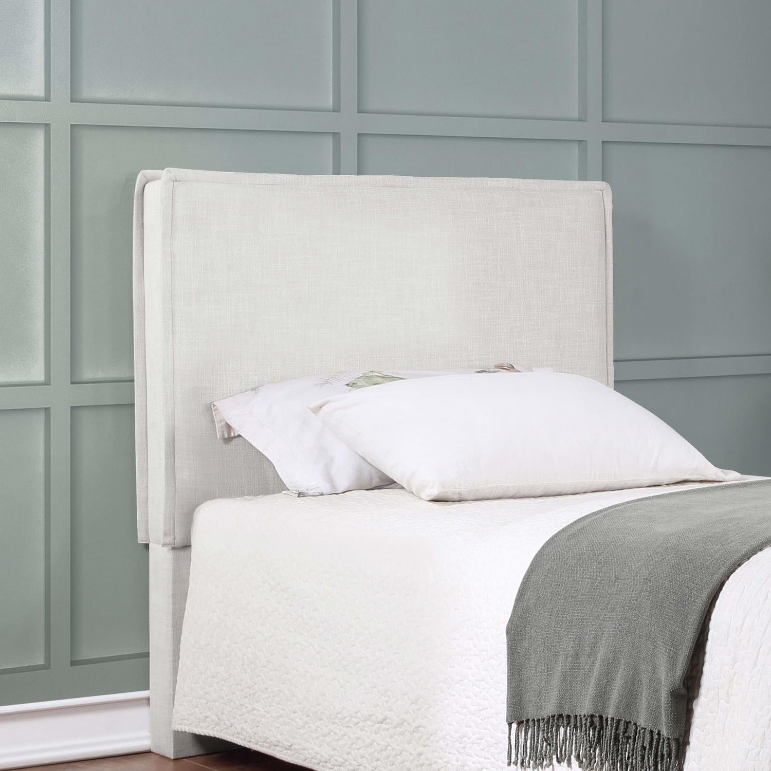Izzy Upholstered Headboard Sand - 315985T - Bien Home Furniture &amp; Electronics
