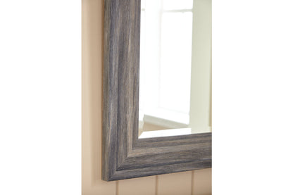 Jacee Antique Gray Accent Mirror - A8010218 - Bien Home Furniture &amp; Electronics