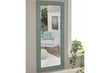 Jacee Antique Teal Floor Mirror - A8010221 - Bien Home Furniture & Electronics