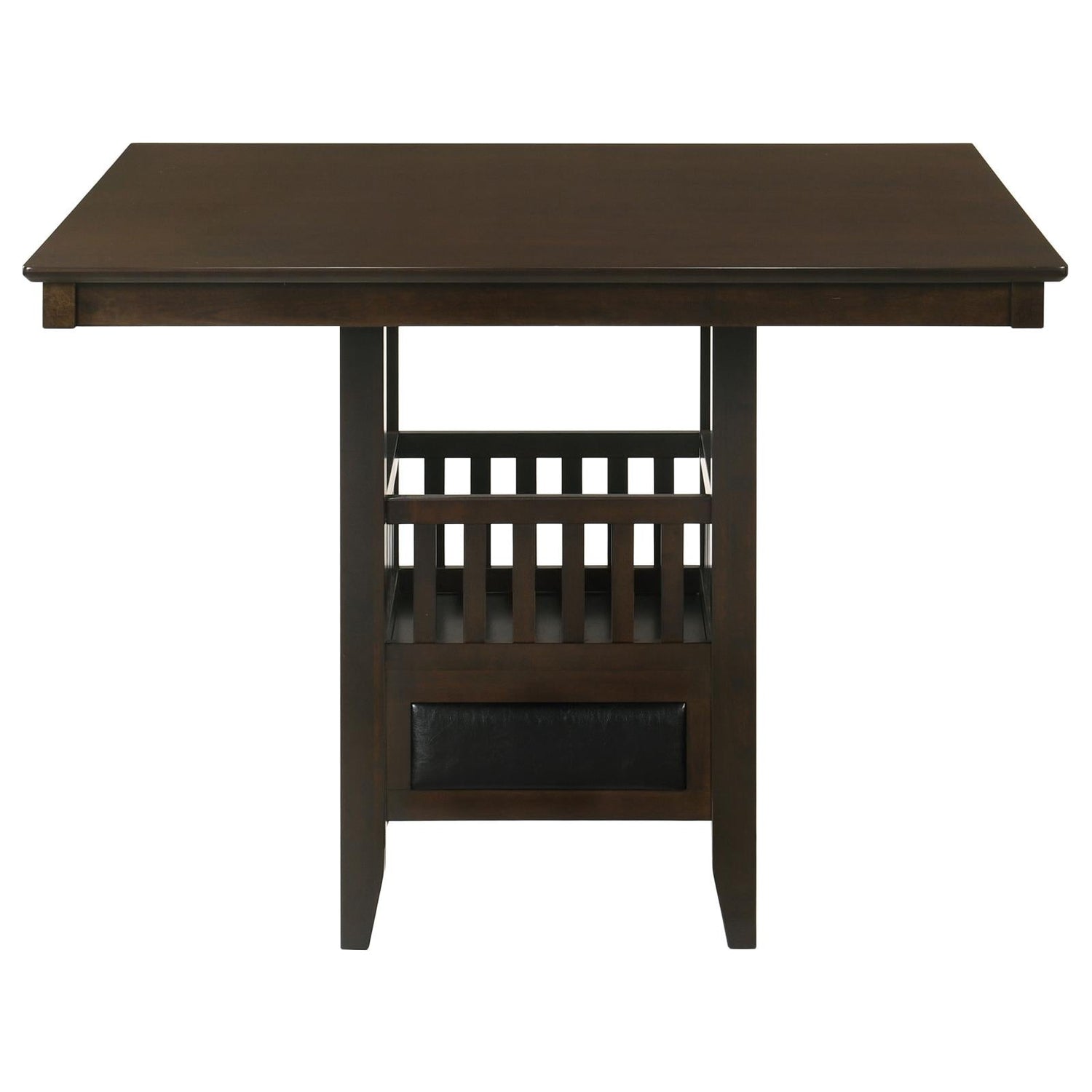 Jaden Transitional Cappuccino Five-Piece Counter-Height Dining Set - 100958-S5 - Bien Home Furniture &amp; Electronics