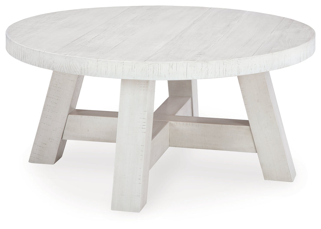 Jallison Off White Coffee Table - T727-8 - Bien Home Furniture &amp; Electronics