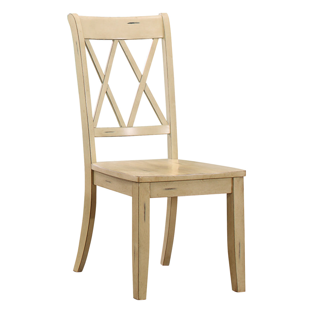 Janina Buttermilk Side Chair, Set of 2 - 5516BMS - Bien Home Furniture &amp; Electronics