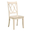 Janina White Side Chair, Set of 2 - 5516WTS - Bien Home Furniture & Electronics