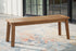 Janiyah Light Brown Outdoor Dining Bench - P407-600 - Bien Home Furniture & Electronics