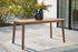 Janiyah Light Brown Outdoor Dining Table - P407-625 - Bien Home Furniture & Electronics