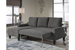Jarreau Gray Sofa Chaise Sleeper - 1150271 - Bien Home Furniture & Electronics