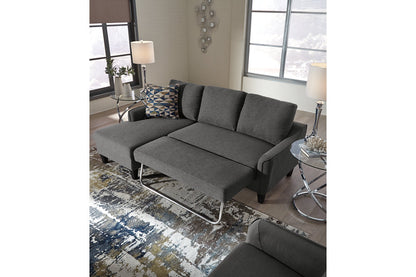Jarreau Gray Sofa Chaise Sleeper - 1150271 - Bien Home Furniture &amp; Electronics