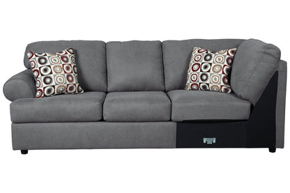Jayceon Steel Left-Arm Facing Sofa - 6490266 - Bien Home Furniture &amp; Electronics