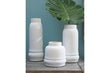 Jayden White Vase, Set of 3 - A2000428 - Bien Home Furniture & Electronics