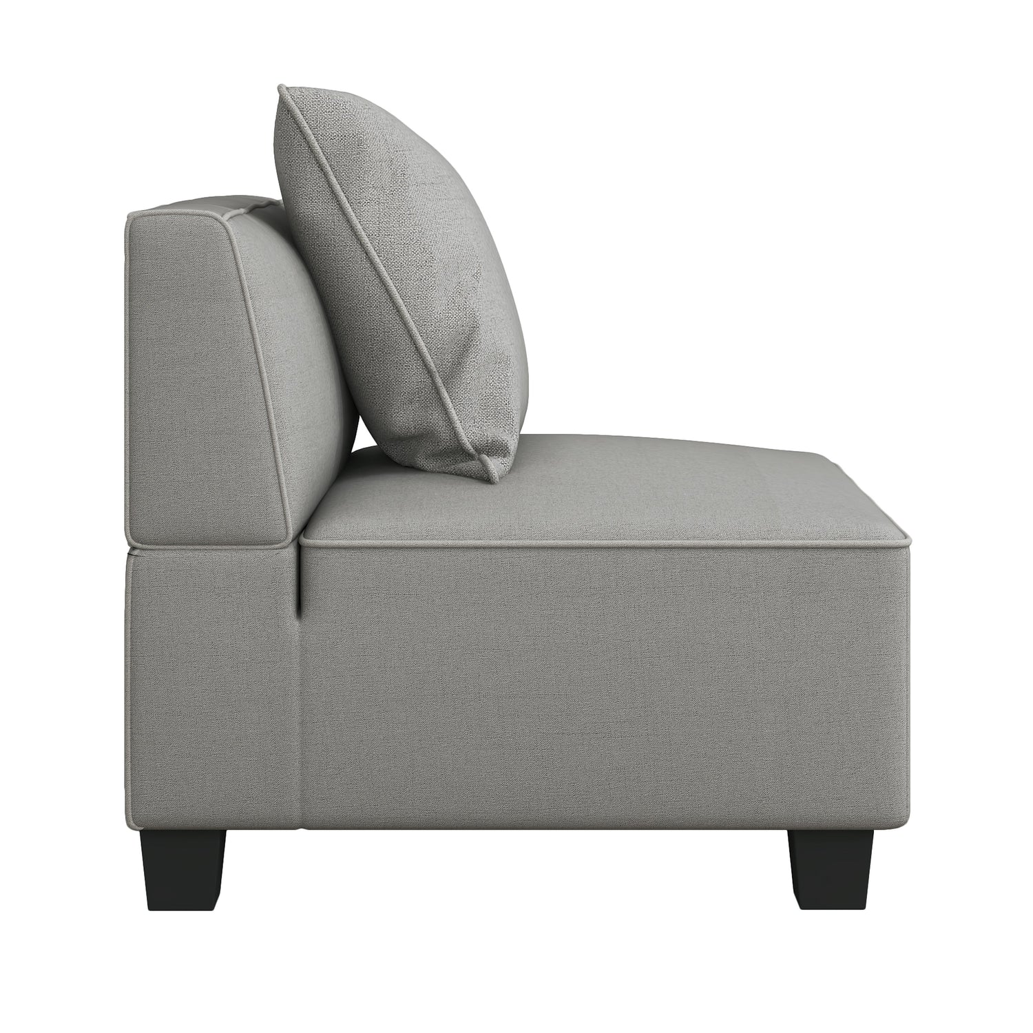 Jayilin Gray 5-Piece Modular Sectional - 9357GY*5SC - Bien Home Furniture &amp; Electronics