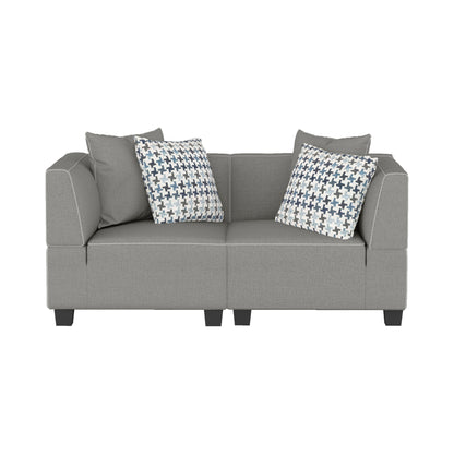 Jayilin Gray Loveseat - 9357GY-2* - Bien Home Furniture &amp; Electronics