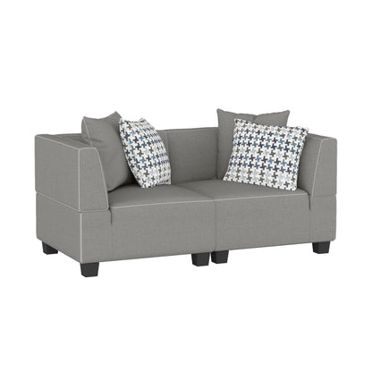 Jayilin Gray Loveseat - 9357GY-2* - Bien Home Furniture &amp; Electronics