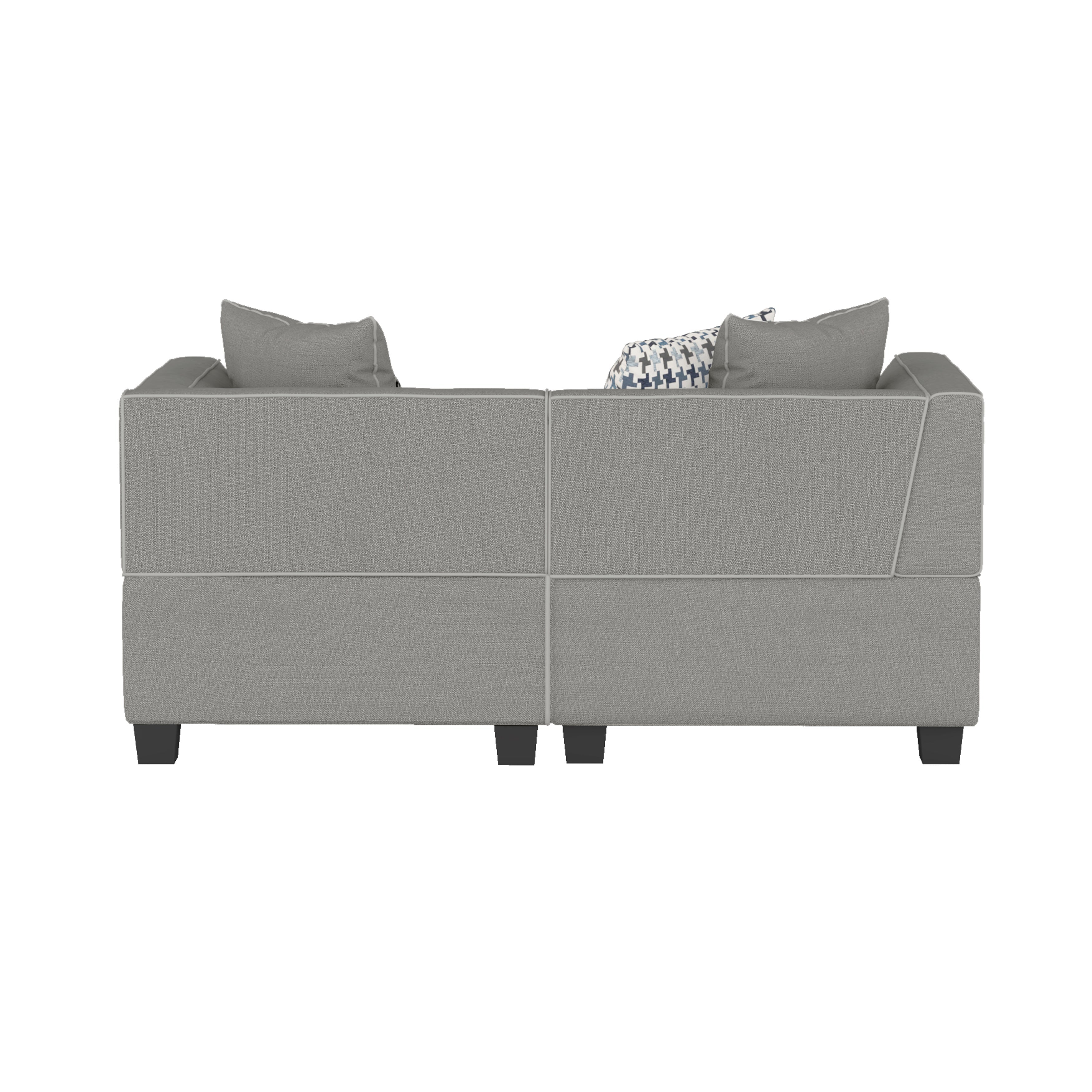 Jayilin Gray Loveseat - 9357GY-2* - Bien Home Furniture &amp; Electronics