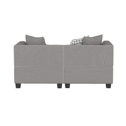 Jayilin Gray Loveseat - 9357GY-2* - Bien Home Furniture &amp; Electronics