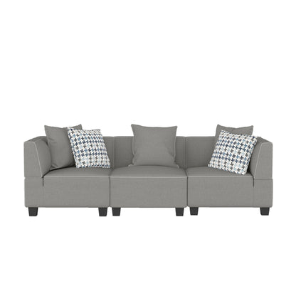 Jayilin Gray Sofa - 9357GY-3* - Bien Home Furniture &amp; Electronics