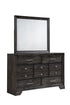 Jaymes Gray Bedroom Mirror (Mirror Only) - B6580-11 - Bien Home Furniture & Electronics