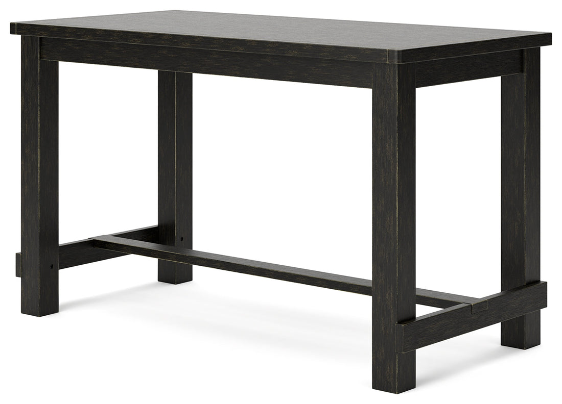 Jeanette Black Counter Height Dining Table - D702-32 - Bien Home Furniture &amp; Electronics