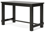 Jeanette Black Counter Height Dining Table - D702-32 - Bien Home Furniture & Electronics