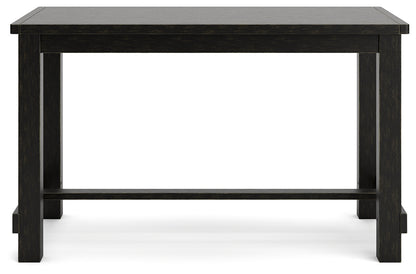 Jeanette Black Counter Height Dining Table - D702-32 - Bien Home Furniture &amp; Electronics
