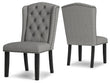 Jeanette Gray Dining Chair, Set of 2 - D702-02 - Bien Home Furniture & Electronics