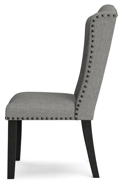 Jeanette Gray Dining Chair, Set of 2 - D702-02 - Bien Home Furniture &amp; Electronics