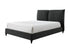 Jenn Charcoal Boucle King Upholstered Platform Bed - SET | 5106CL-K-HBFB | 5106-K-DECK | 5106CL-KQ-RAIL - Bien Home Furniture & Electronics