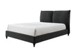 Jenn Charcoal Boucle Queen Upholstered Platform Bed - SET | 5106CL-Q-HBFB | 5106-Q-DECK | 5106CL-KQ-RAIL - Bien Home Furniture & Electronics