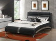 Jeremaine Queen Upholstered Bed Black - 300350Q - Bien Home Furniture & Electronics