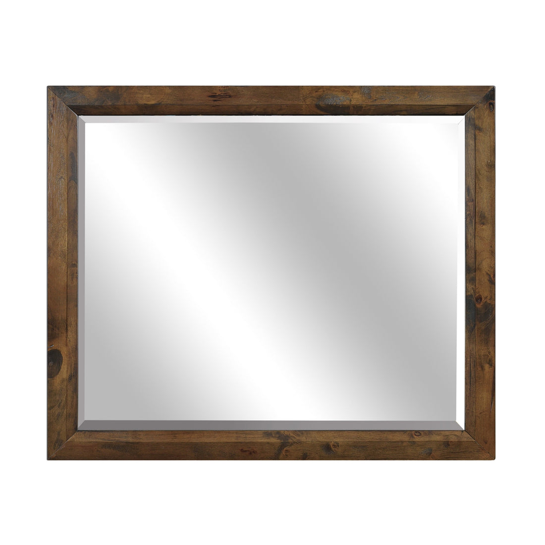 Jerrick Burnished Brown Mirror (Mirror Only) - 1957-6 - Bien Home Furniture &amp; Electronics