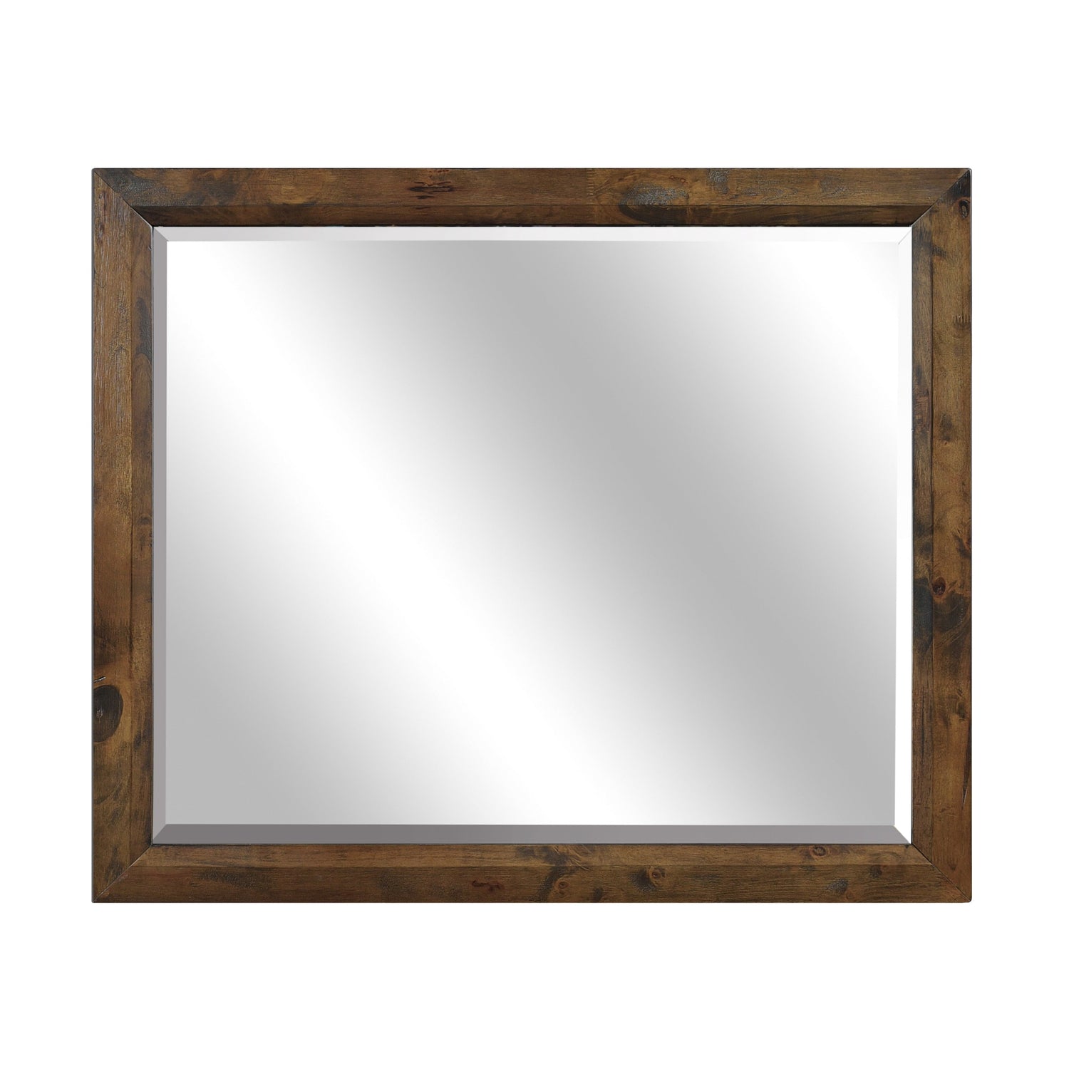 Jerrick Burnished Brown Mirror (Mirror Only) - 1957-6 - Bien Home Furniture &amp; Electronics