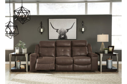 Jesolo Coffee Reclining Sofa - 8670488 - Bien Home Furniture &amp; Electronics