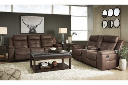 Jesolo Coffee Reclining Sofa - 8670488 - Bien Home Furniture &amp; Electronics