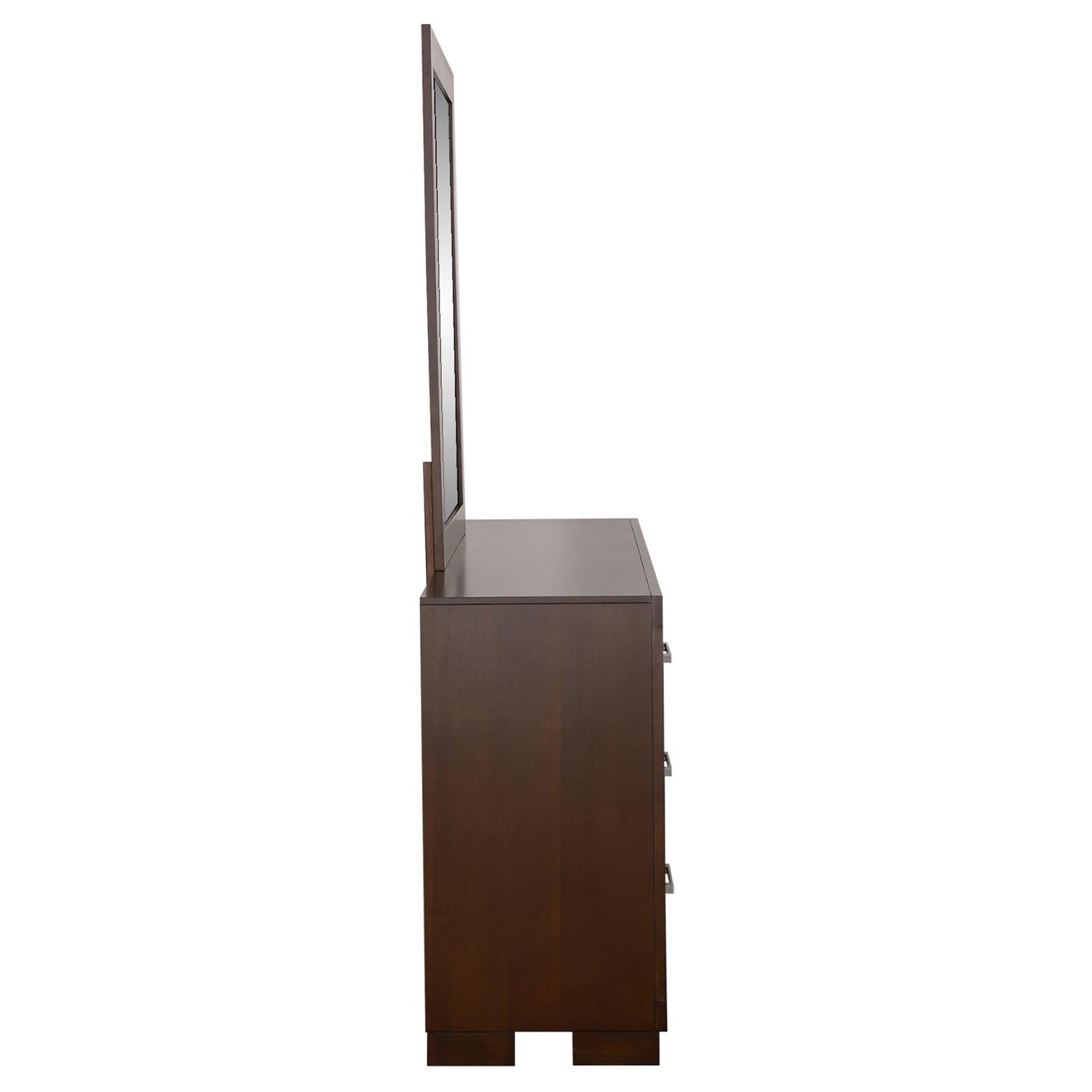 Jessica 6-drawer Dresser with Mirror Cappuccino - 200713M - Bien Home Furniture &amp; Electronics