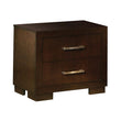Jessica Nightstand Panels Cappuccino (Set of 2) - 200710 - Bien Home Furniture & Electronics