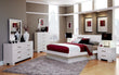 Jessica White Platform Bedroom Set - SET | 202992P | 202990Q | 202992 | 202995 - Bien Home Furniture & Electronics