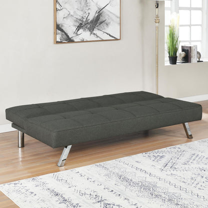 Joel Upholstered Tufted Sofa Bed - 360283 - Bien Home Furniture &amp; Electronics