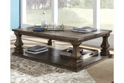 Johnelle Gray Coffee Table - T776-1 - Bien Home Furniture & Electronics