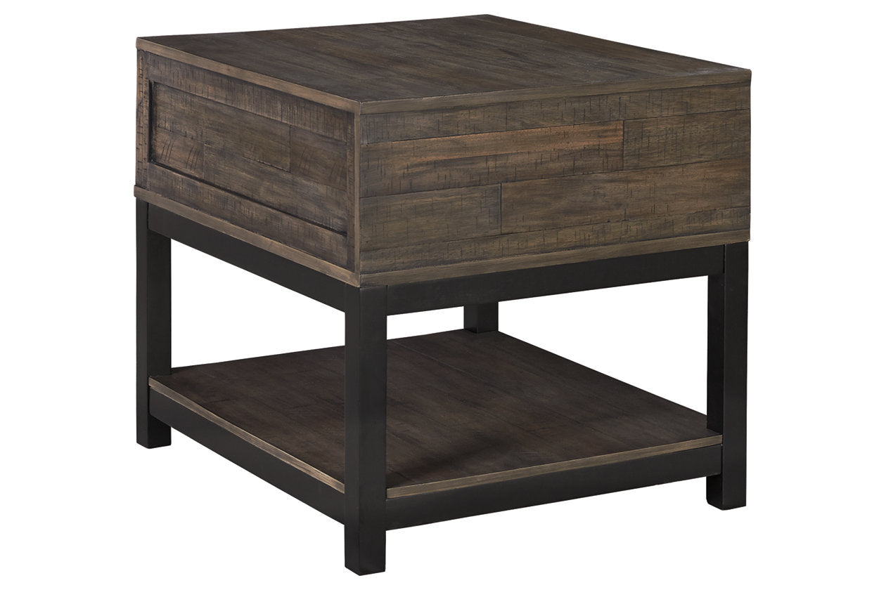 Johurst Grayish Brown End Table - T444-3 - Bien Home Furniture &amp; Electronics