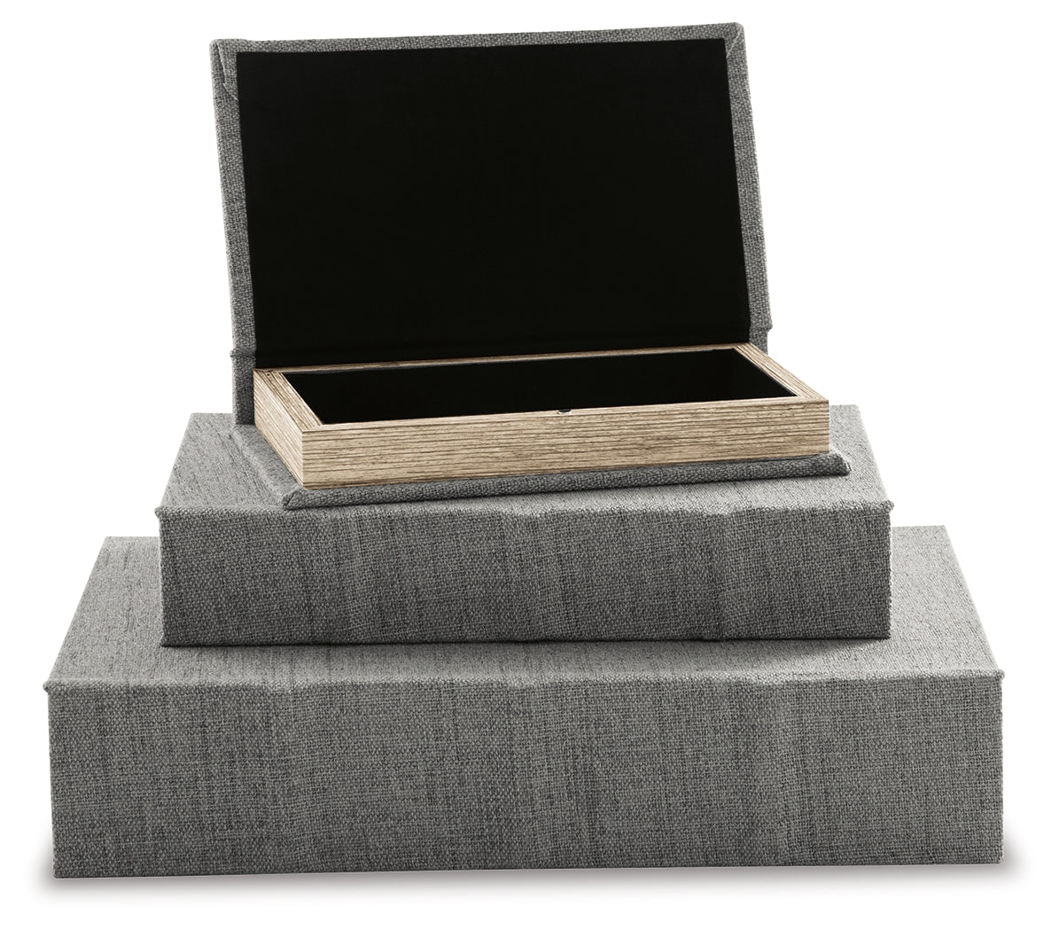 Jolina Gray Box, Set of 3 - A2000487 - Bien Home Furniture &amp; Electronics