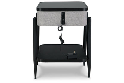 Jorvalee Gray/Black Accent Table - A4000550 - Bien Home Furniture &amp; Electronics
