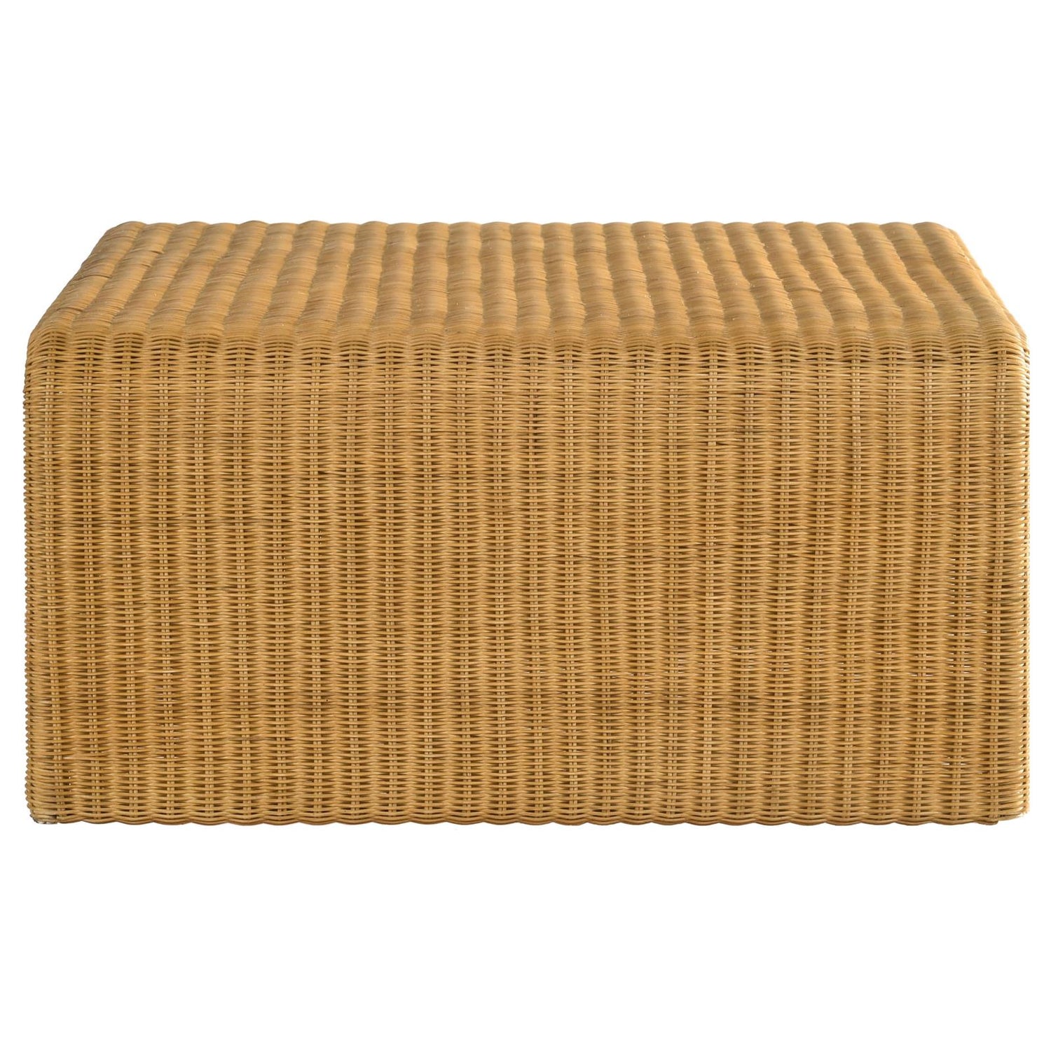 Juanita Natural Square Rattan Coffee Table - 709818 - Bien Home Furniture &amp; Electronics