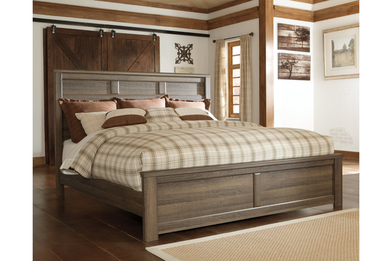 Juararo Dark Brown King/California King Panel Footboard - B251-56 - Bien Home Furniture &amp; Electronics
