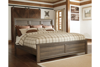 Juararo Dark Brown King/California King Panel Footboard - B251-56 - Bien Home Furniture &amp; Electronics