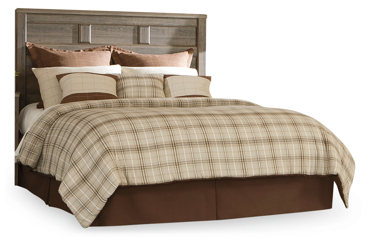 Juararo Dark Brown Queen Panel Headboard - B251-57 - Bien Home Furniture &amp; Electronics