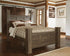 Juararo Dark Brown Queen Poster Footboard - B251-64 - Bien Home Furniture & Electronics